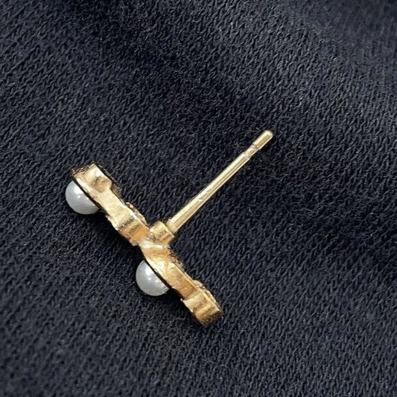 CHANEL COCO Earrings Metal/Faux Pearl - Picture 6 of 6